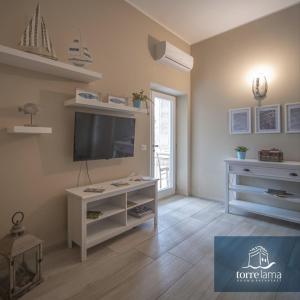 TV a/nebo společenská místnost v ubytování Torrelama Room & Breakfast