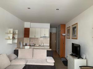 Η κουζίνα ή μικρή κουζίνα στο Apartmánový dom Magura