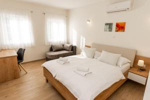 Postel nebo postele na pokoji v ubytování Guest House Ankora