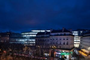 Hotelli – kaupungin Pariisi yleisnäkymä majoituspaikasta käsin