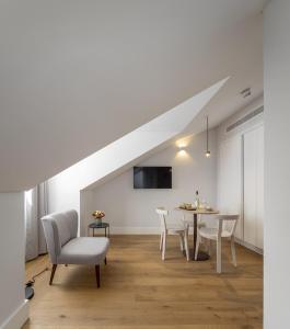 Μια τηλεόραση ή/και κέντρο ψυχαγωγίας στο Lisbon Serviced Apartments - Madalena