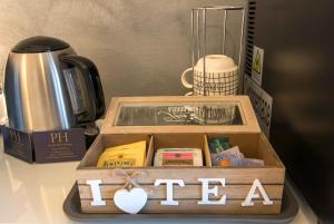 Kaffi- og teaðstaða á Piccolo Hotel Boutique