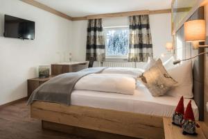 Posteľ alebo postele v izbe v ubytovaní Bergspitz Luxury Appartement
