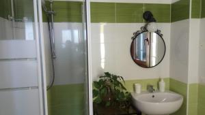 Koupelna v ubytování B&B Pontemare + 15 fotografií