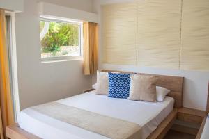 Voodi või voodid majutusasutuse Techos Azules toas