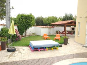 Κήπος έξω από το Villa Moino