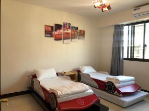 Voodi või voodid majutusasutuse Chiang Mi No.1 B&B toas