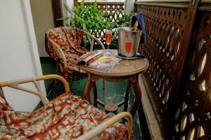 Balkón nebo terasa v ubytování Zanzibar Palace Hotel
