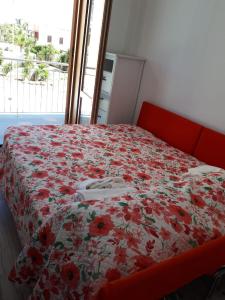 Łóżko lub łóżka w pokoju w obiekcie Villa Sapore di mare