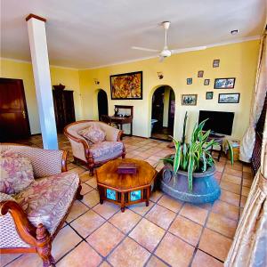 Posezení v ubytování Zanzibar Palace Hotel