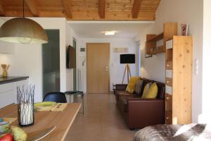 Sjónvarps- og/eða afþreyingartæki á Apartment Haus Lang