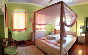 Posteľ alebo postele v izbe v ubytovaní Little Island Resort - Νησί Ιωαννίνων