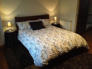 Postel nebo postele na pokoji v ubytování La Campanona