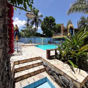 A piscina localizada em Amoreiras Hotel Pousada ou nos arredores