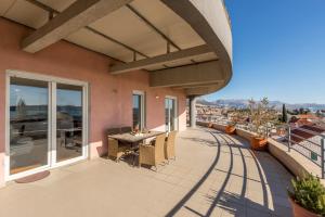 Balkón nebo terasa v ubytování Apartment The View