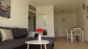 Posezení v ubytování Apartments LUCIA