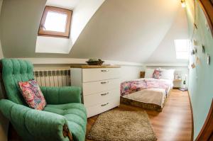 A bed or beds in a room at Off Vitosha Blvd Designer Apart