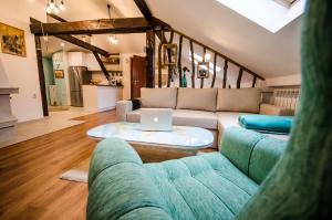 A seating area at Off Vitosha Blvd Designer Apart
