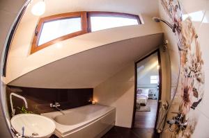 A bathroom at Off Vitosha Blvd Designer Apart