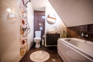 A bathroom at Off Vitosha Blvd Designer Apart