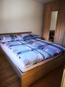 Postel nebo postele na pokoji v ubytování Petit Paradisli