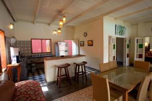 Χώρος καθιστικού στο Villa Diamond