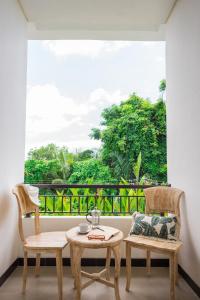 Posezení v ubytování Gajahmina Guesthouse