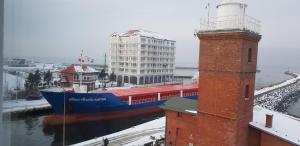 Budynek, w którym mieści się apartament
