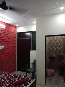 Kylpyhuone majoituspaikassa Sudha sadan