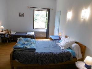 Postel nebo postele na pokoji v ubytování Le Val Léron