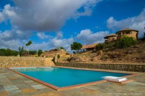 Bazén v ubytování La Kamp Resort nebo v jeho okolí