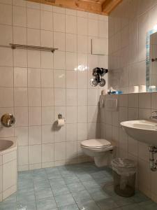 Kylpyhuone majoituspaikassa Zum Dammerbauer