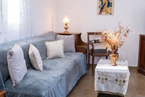 Posezení v ubytování Villa Galini