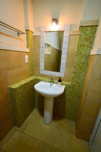 Koupelna v ubytování Menis Haus Rooms