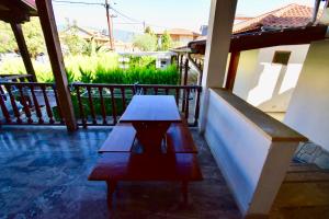 Balkón nebo terasa v ubytování Menis Haus Rooms