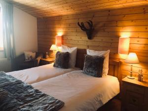 Postel nebo postele na pokoji v ubytování Victoria Retreat