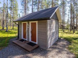 Bygningen som feriehuset ligger i