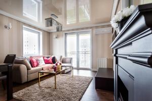 Posedenie v ubytovaní ResiNest Apartamenty Nowe Bojary