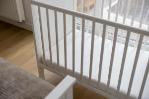 Posteľ alebo postele v izbe v ubytovaní Rozłogi Sunny Apartment