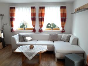 Posezení v ubytování Apartment Moosberg