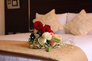 Hotel Mantas Cusco客房内的一张或多张床位