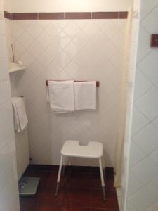 Kúpeľňa v ubytovaní Hotel Pension Alte Mühle