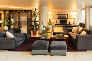 Posezení v ubytování Hotel Crans Montana