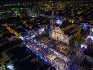 Widok na miasto Ragusa z tego apartamentu