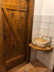 Kúpeľňa v ubytovaní Penzion, Restaurace Jaro Věšín Brdy