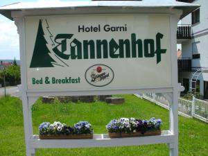 Certifikát, hodnocení, plakát nebo jiný dokument vystavený v ubytování Hotel Tannenhof