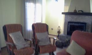 A seating area at El Rincon Del Villar