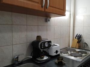 Kuchyň nebo kuchyňský kout v ubytování Veronika Apartman Veszprém (1-4 Vendég)