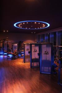 a gym with four domes in the middle of a room at Royal Thalassa Monastir in Monastir