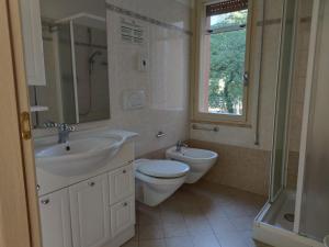 Koupelna v ubytování Hotel Garnì Anna